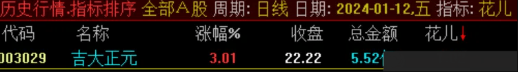 通达信竞价抓妖副图+选股指标附图_展示图_12