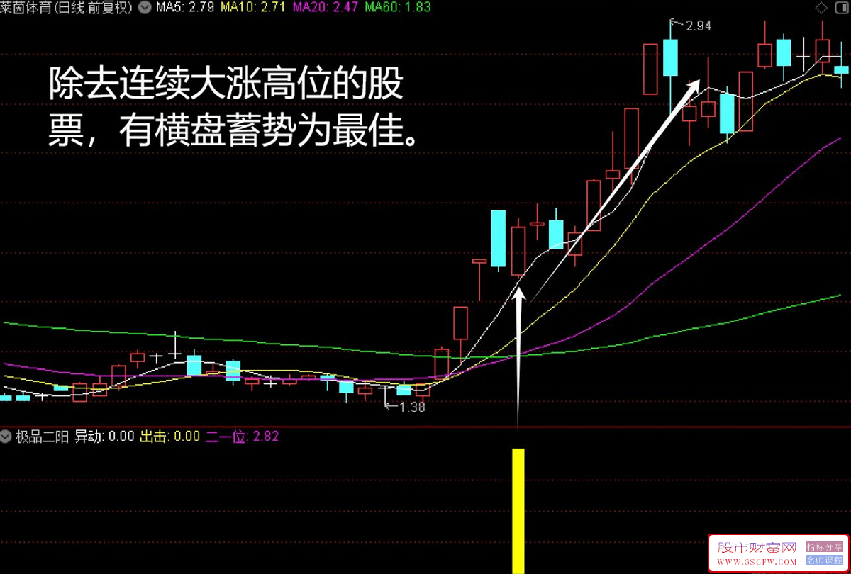 通达信【极品二阳】副图+选股,涨停次日大阴,第三日过大阴出现大阳附图_展示图_06