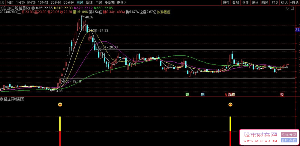 通达信【强庄异动】副图+选股,精准捕捉市场中的强势庄家动态附图_展示图_03