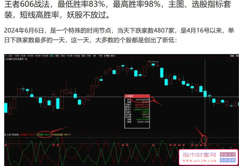 通达信【王者606战法】套装,一招制胜系列核心指标,超高成功率附图_展示图_01