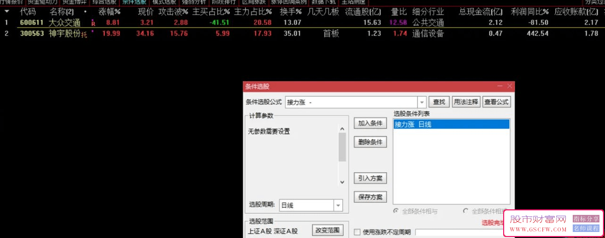 通达信【主升浪突破游资接力】抓主升浪,洞察主力的意图,手机电脑通用附图_展示图_06