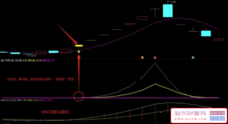 通达信【量价寻黑马】主副图+选股指标分享_展示图_01