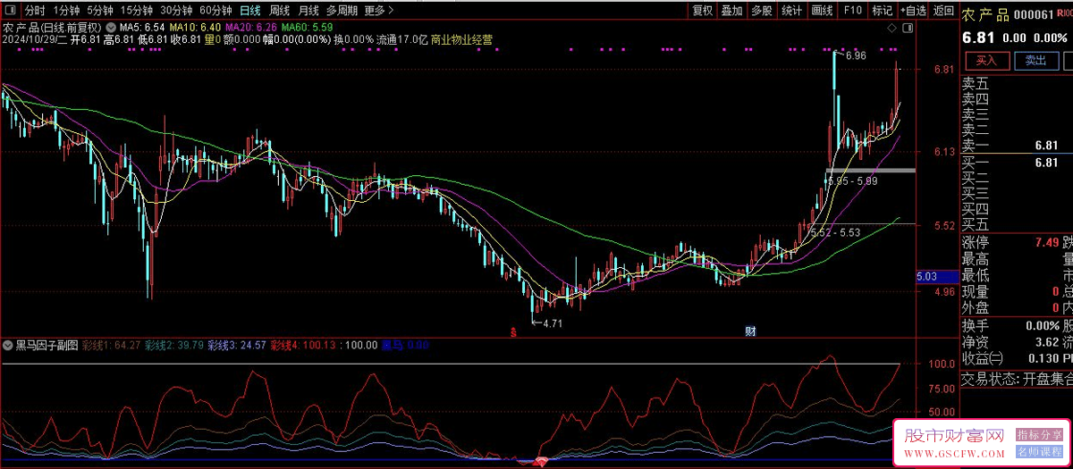 通达信【黑马因子】副图+选股技术指标，开启轻松捕捉牛股之旅_展示图_02