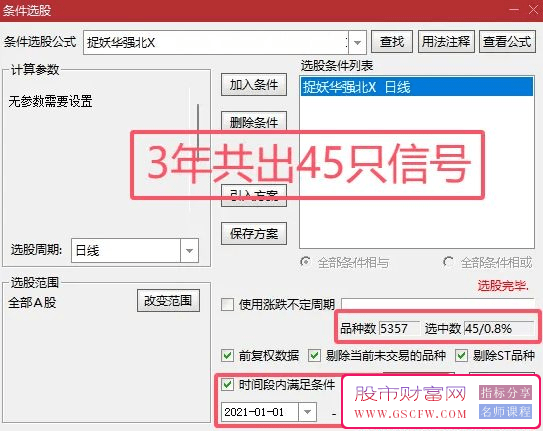 通达信【捉妖华强北】套装信号少而精，专注识别潜力妖股无未来_展示图_04