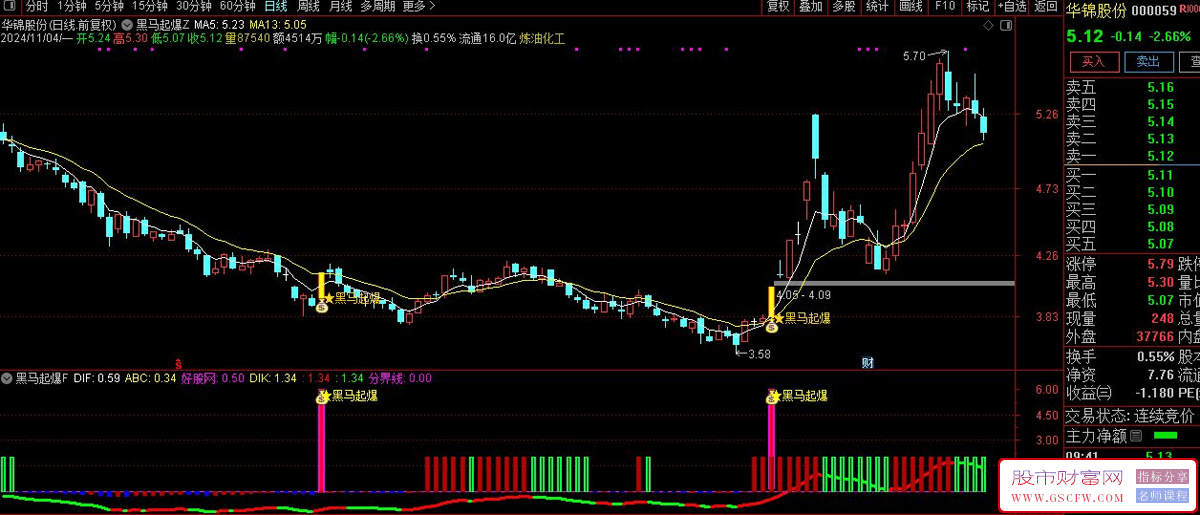 通达信黑马起爆系统——通达信10倍增长股猎手专精策略/图形分析,投资辅助工具下载_展示图_03