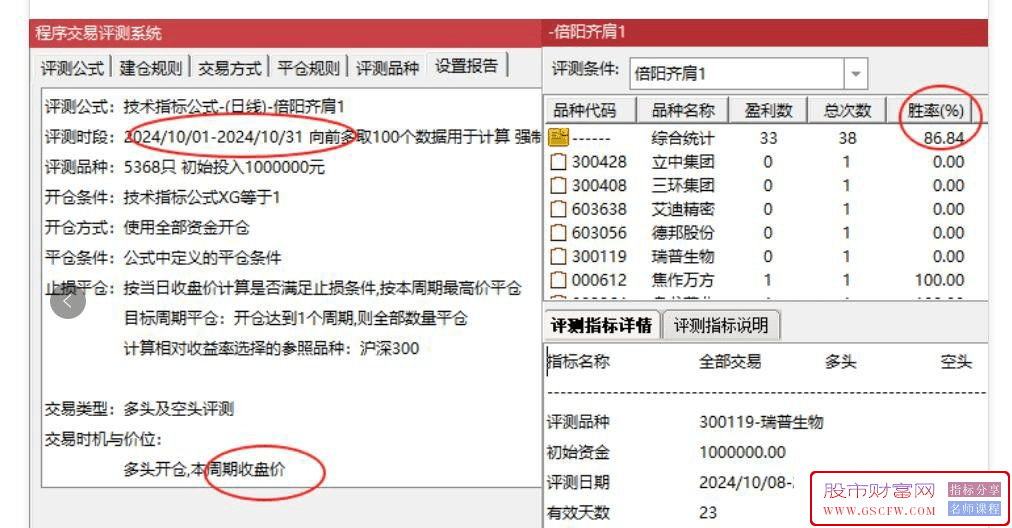 通达信【倍阳齐肩十字星】实战方法高成功率盘中提前警报,妖股抓不停,主副图+选股_展示图_15
