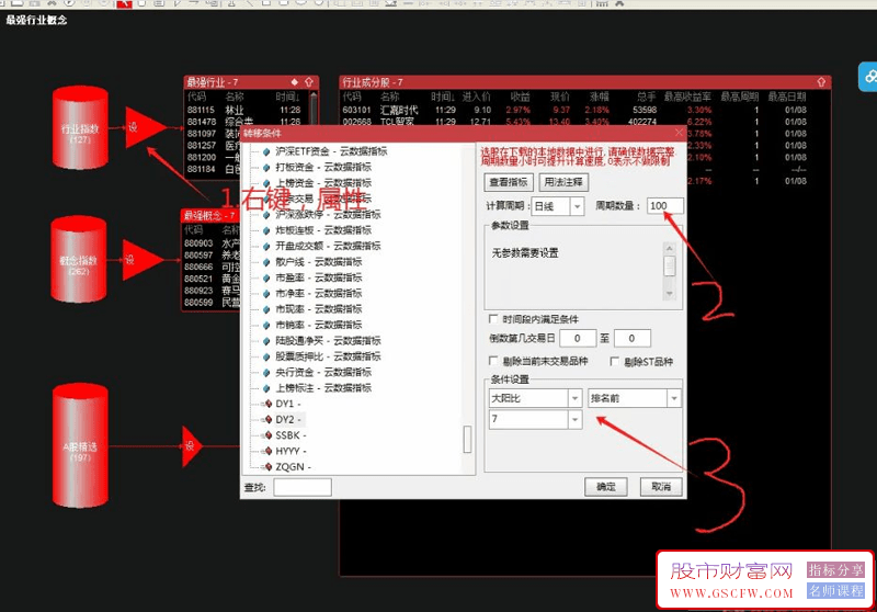 通达信【最强行业概念】股票池,筛选热点行业概念及热点行业输出成分股_展示图_05