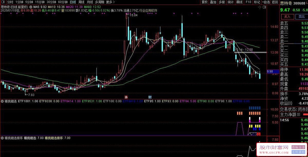 胜过金钻【精挑细选】12个高成功率指标组合,当下行情正用超准,副图排序/选股_展示图_05