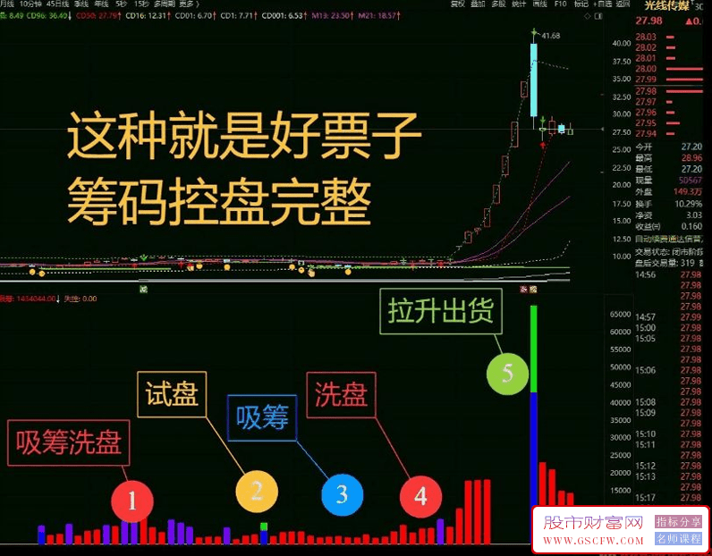 通达信DS量能副图指标,区域化利用deepseek找到分区,明确主力意图_展示图_02