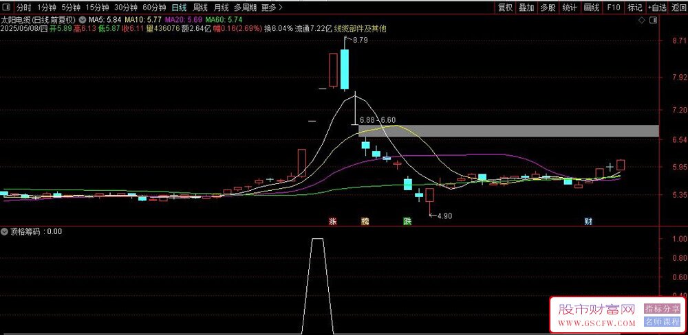 通达信【顶格筹码】精准捕捉主力资金动向,顶格筹码指标深度解析与实战应用_展示图_02