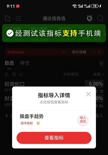 通达信操盘手趋势副图指标,主要用来判断股票趋势和买卖点_展示图_05