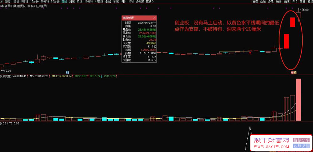 通达信【倍阳三k】主图+选股,捉妖模型,连板妖股及时预警,大妖不断_展示图_04 ... ...