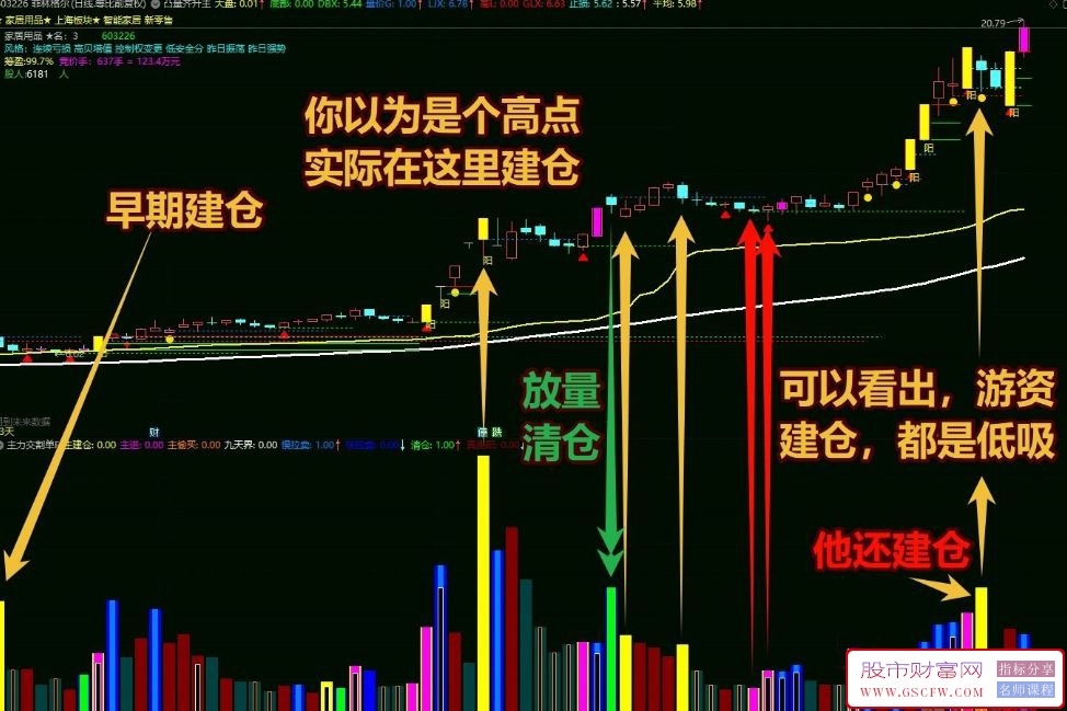 通达信大赛一等奖作品——2031游资交割单,换一个思路交割单写成公式,副图源码_展示图_06 ... ...