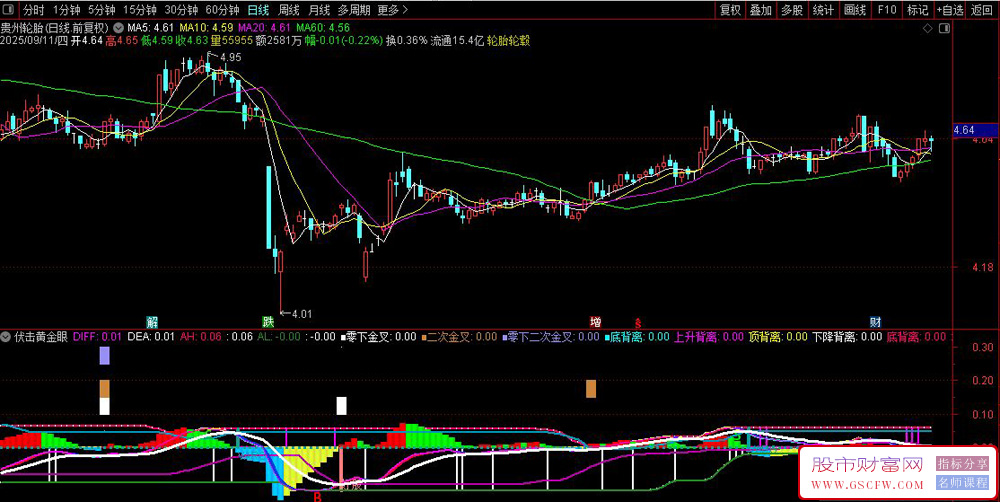 通达信〖伏击黄金眼MACD〗副图指标,动态轨道形态过滤多级验证三重机制提升价值_展示图_04