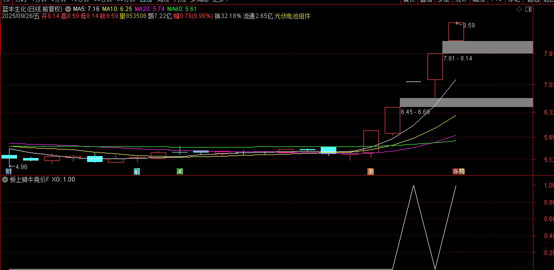 通达信【板上骑牛】竞价预警选股,聚焦涨停板强势票筛选策略_展示图_03