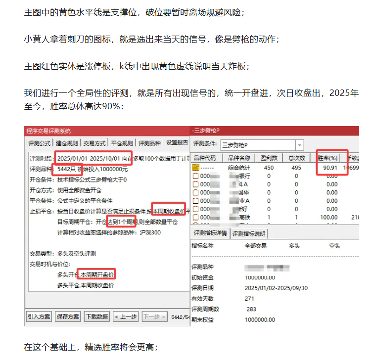 通达信【三步劈枪】主图排序选股竞价专用原价500的指标_展示图_05