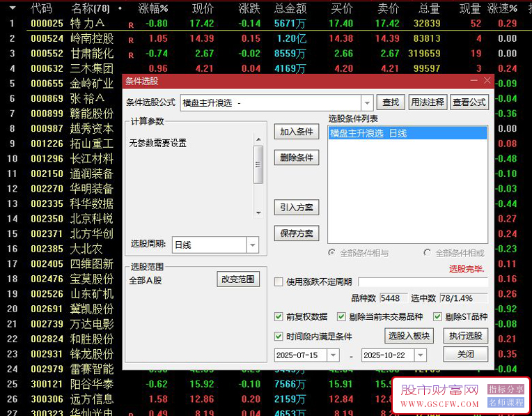通达信〖横盘主升浪〗副图+选股指标,强趋势中段抓主升无未来_展示图_01