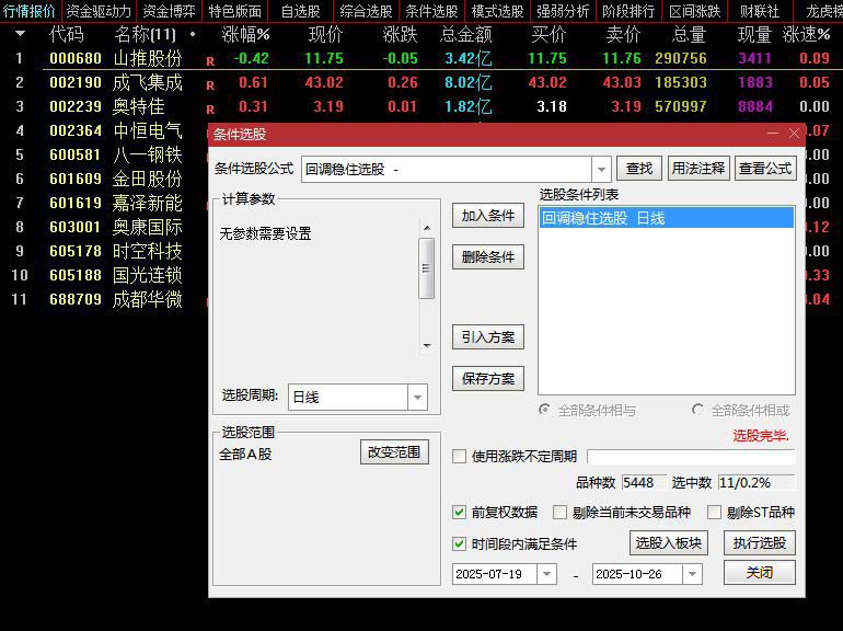 通达信经典的【涨停回调】识别股票价格走势中的特定形态信号,主图+选股_展示图_01 ... ... ... 通达信经典的【涨停回调】识别股票价格走势中的特定形态信号,主图+选股_展示图_01 ... ... ...