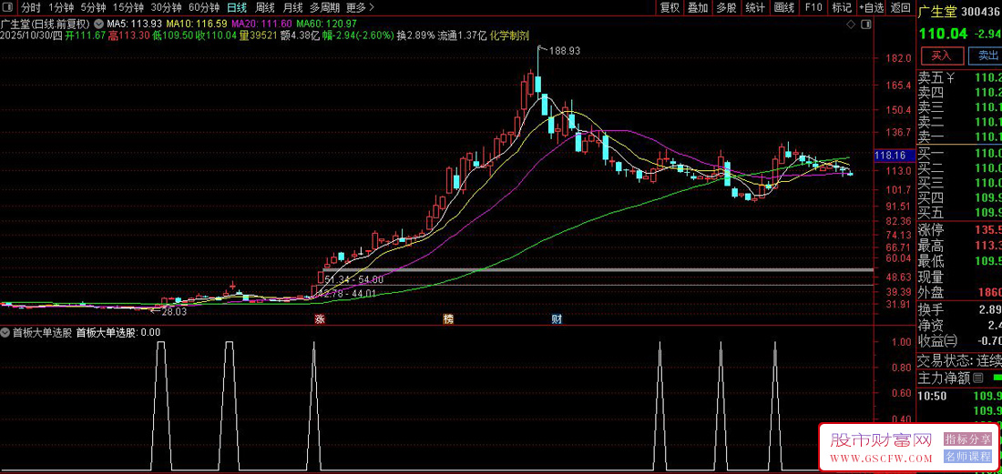 通达信〖首板大单〗副图+选股,识别特定股票在首次涨停后的再次启动机会_展示图_05 通达信〖首板大单〗副图+选股,识别特定股票在首次涨停后的再次启动机会_展示图_05