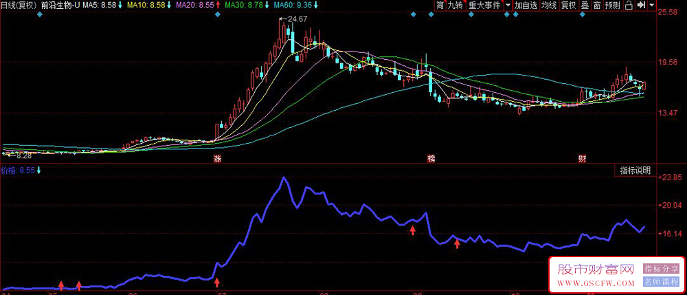 同花顺〖上涨信号确定〗副图指标,基于动量与趋势突破的双重确认策略_展示图_03