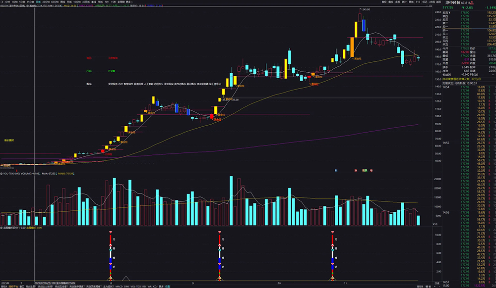 自用【黄金柱战法+龙腾擒妖】套装指标,趋势打板,多因子共振的强势股捕捉_展示图_02 ... ...