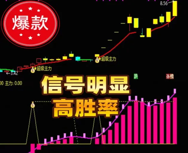 通达信【超级主力】主副图+选股指标,捕捉主力资金动向把握买入时机_展示图_02 ... ...