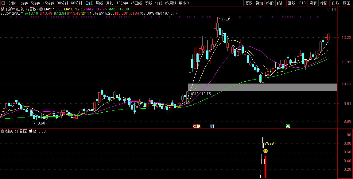 通达信【磐底飞升】副图+选股指标_展示图_07