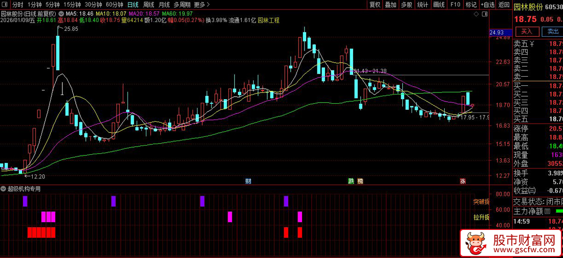 通达信〖超级机构专用〗副图指标_展示图_07