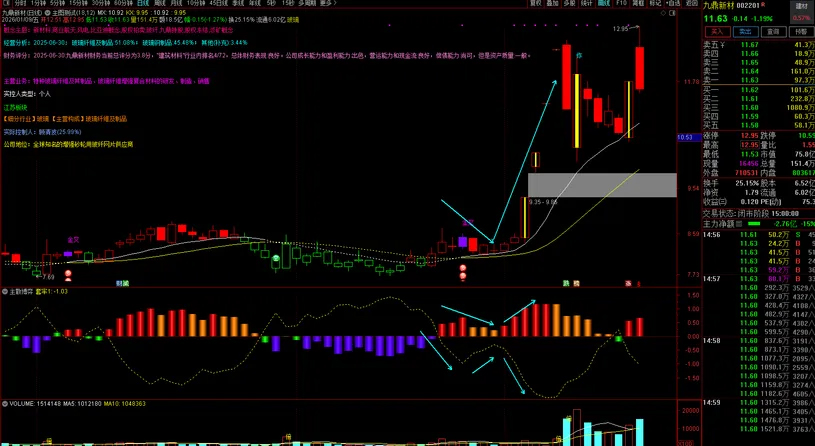 通达信【筹码博弈】副图指标_展示图_02