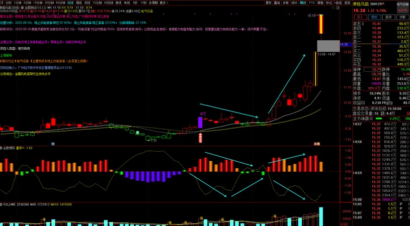 通达信【筹码博弈】副图指标_展示图_06