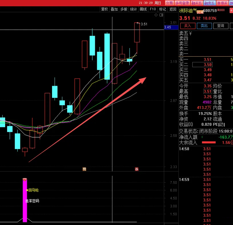 2026王者归来【主力回马枪】副图+选股_展示图_05