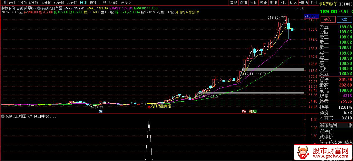 通达信〖预测风口〗主副图+选股_展示图_03