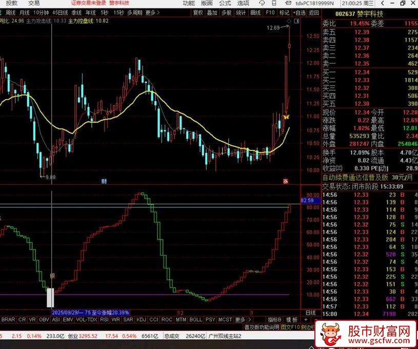 通达信〖金银坑〗副图指标_展示图_03