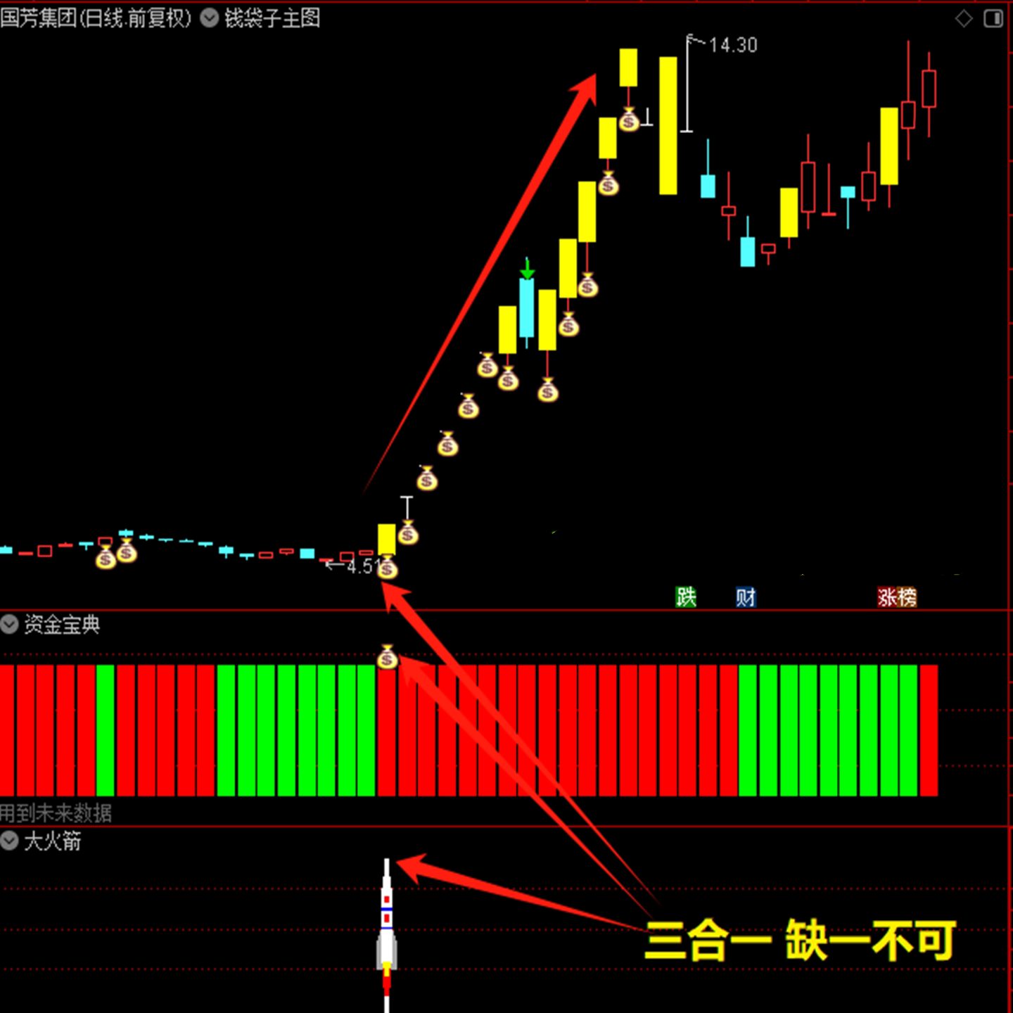 通达信【钱袋子共振】主副选套装指标_展示图_03