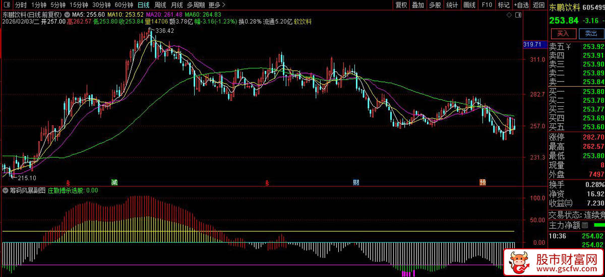 通达信〖筹码风暴〗副图指标_展示图_05