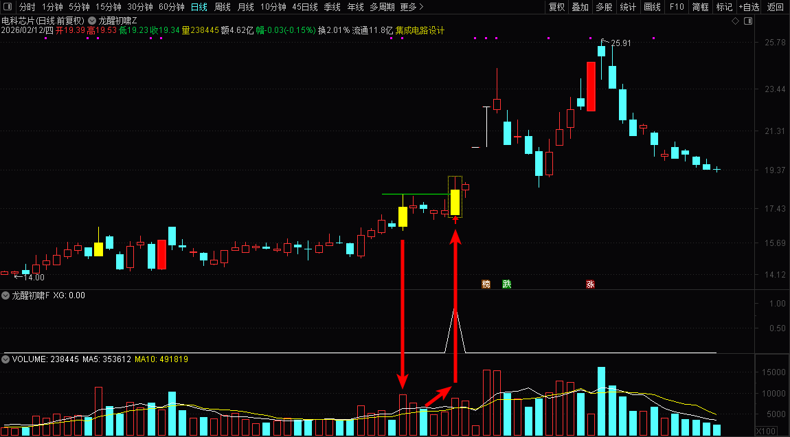 通达信【龙醒初啸】多因子辅助主副选指标_展示图_04