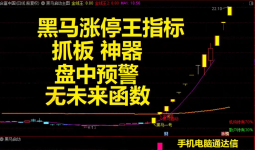 2026【黑马涨停王】预警决策系统-抓板神器，多头趋势启动连续上涨「12金币」